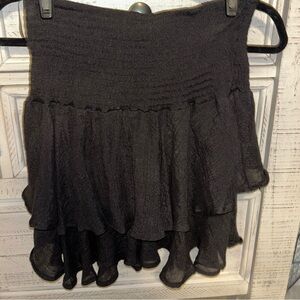 Black shein skirt